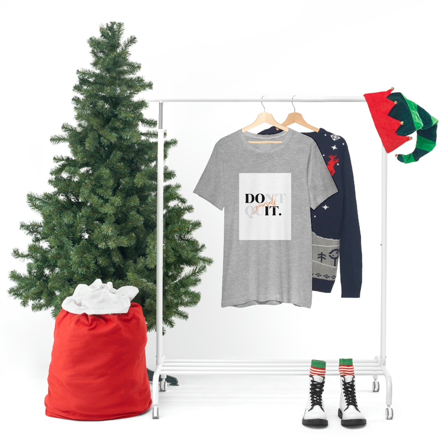 DON'T QUIT Unisex Jersey Short Sleeve Tee
