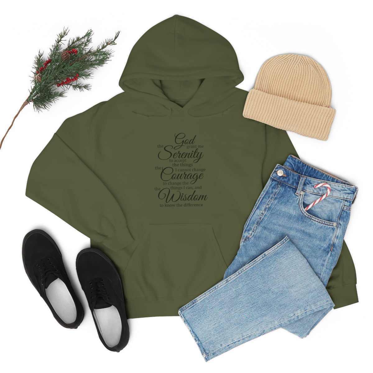 SERENITY PRAYER Unisex Heavy Blend™ Hooded Sweatshirt