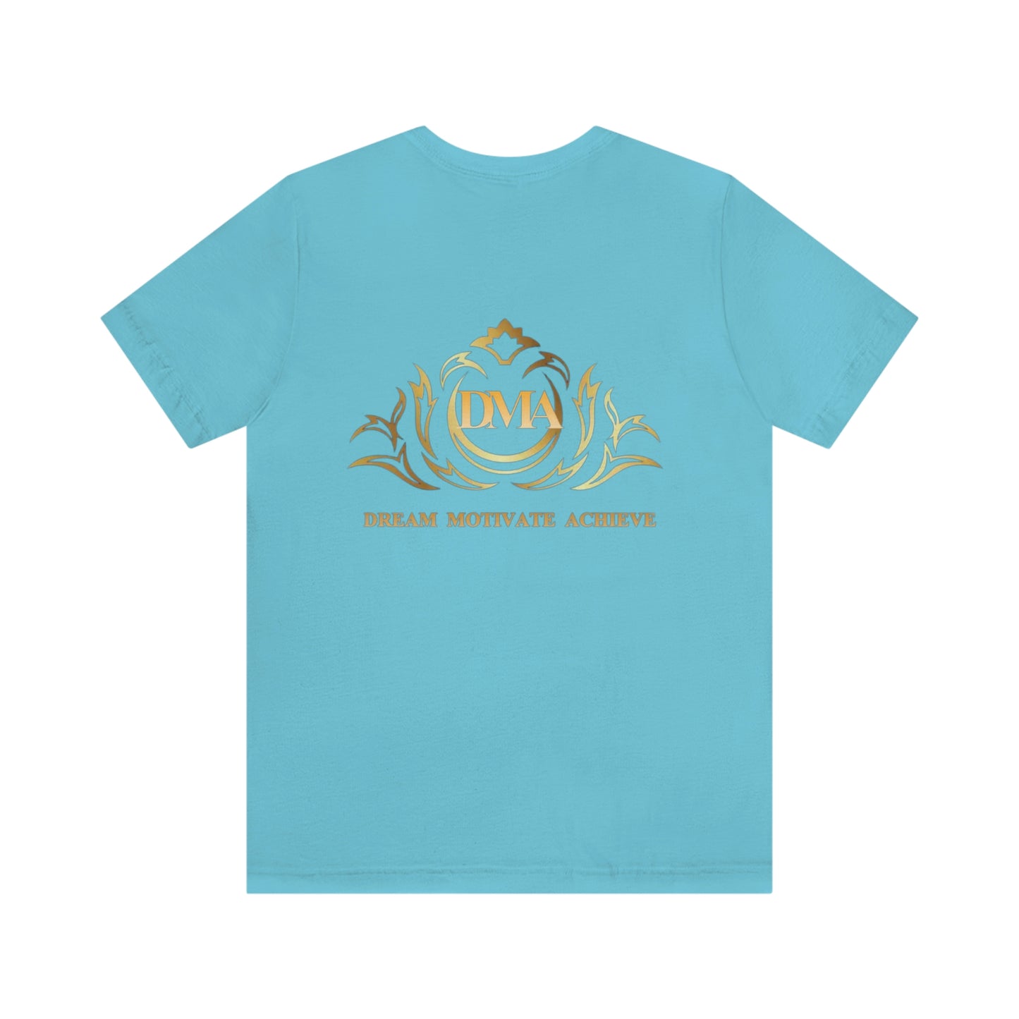 BRANDED Large Logo on back Unisex Jersey Short Sleeve Tee