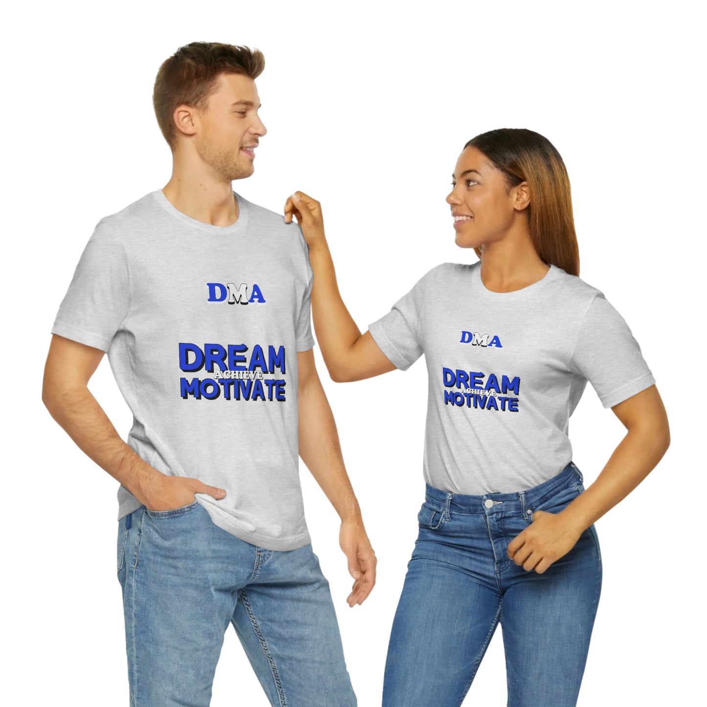 Unisex BLUE DMA Jersey Short Sleeve Tee