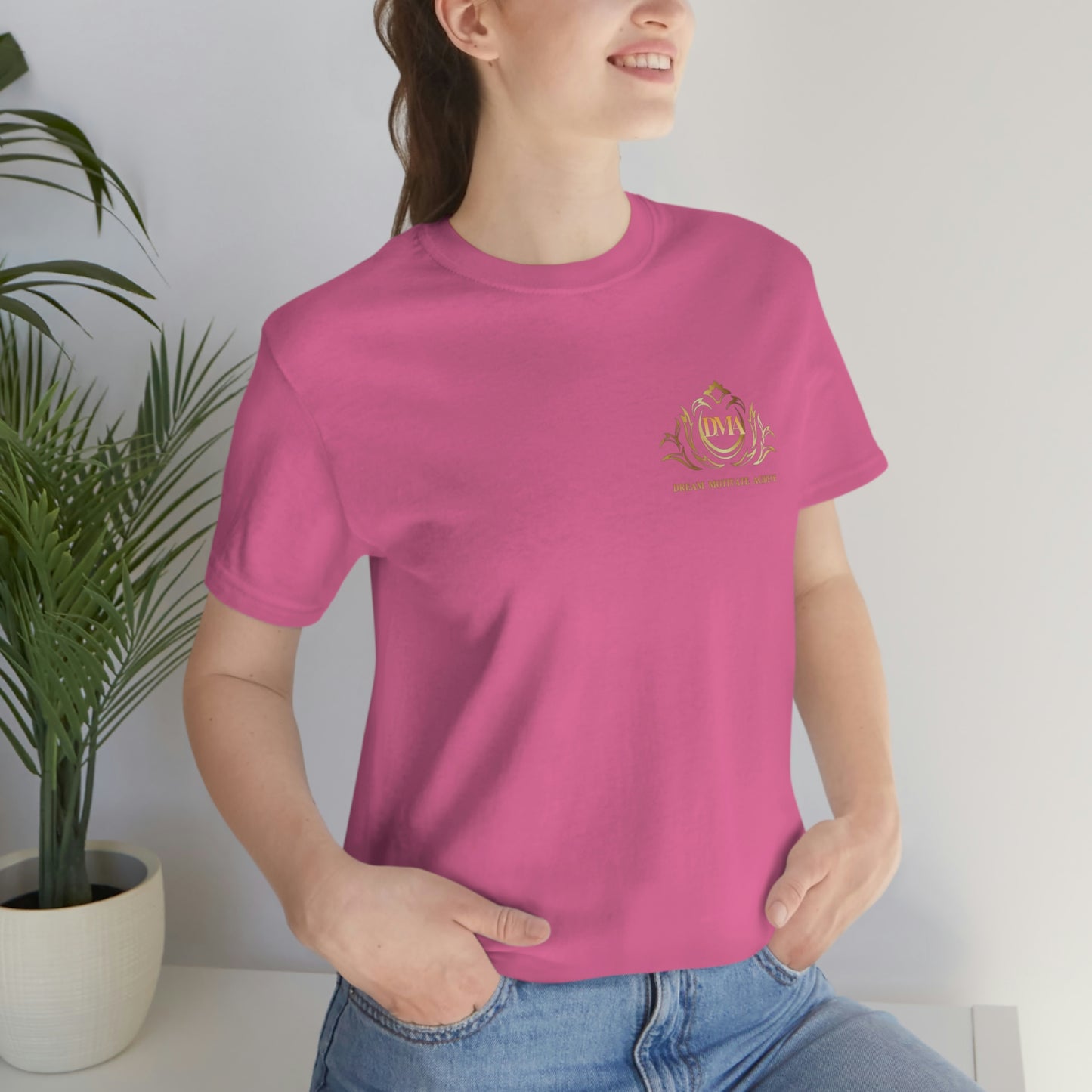 Branded Logo Unisex Jersey Short Sleeve Tee