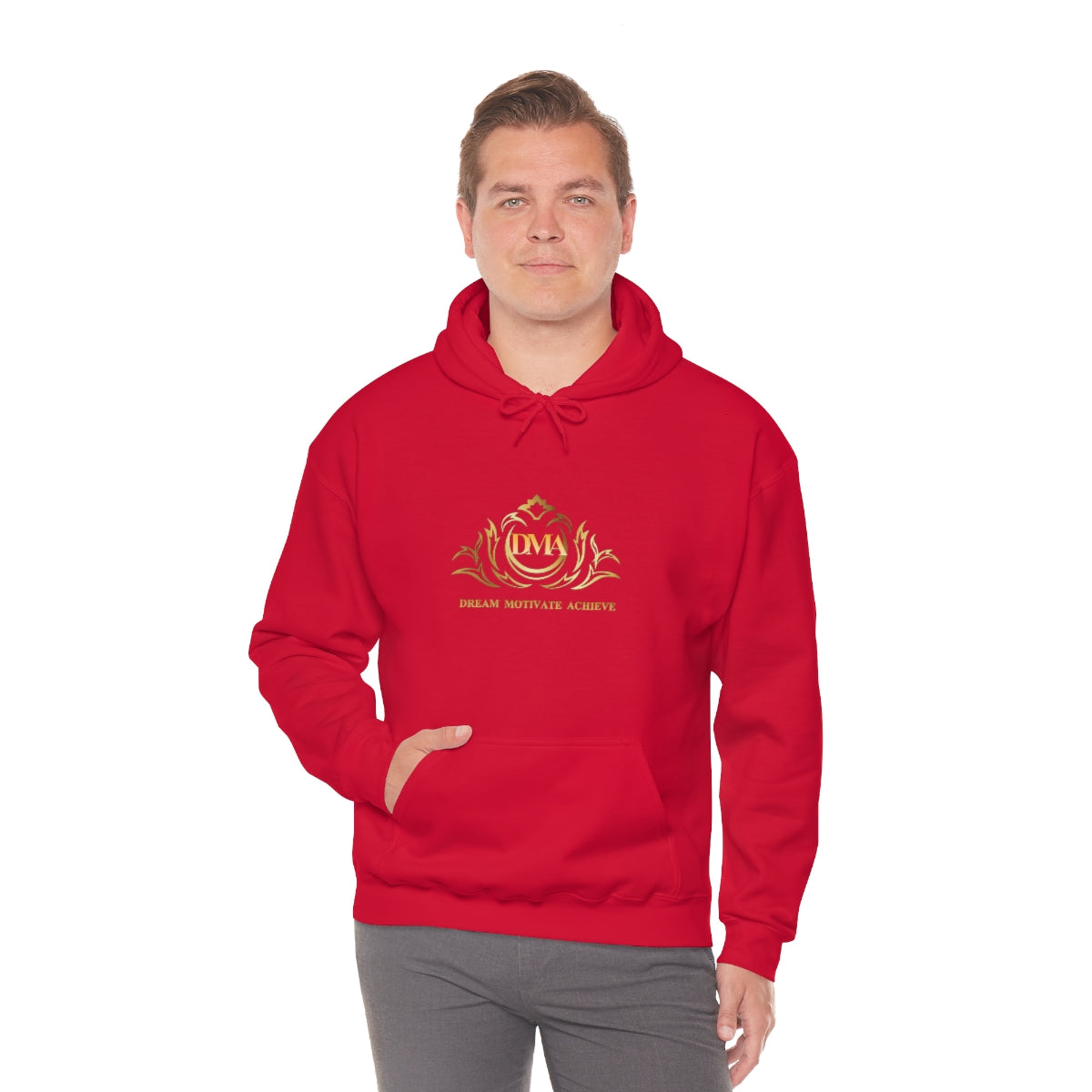 Branded Logo Unisex Heavy Blend™ Hooded Sweatshirt