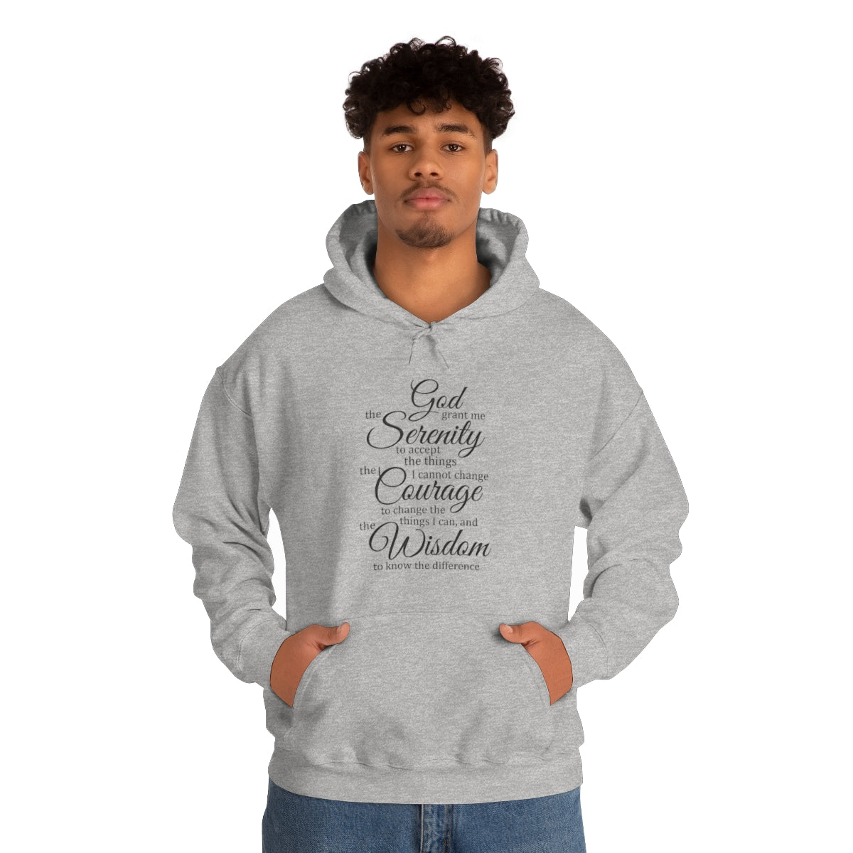 SERENITY PRAYER Unisex Heavy Blend™ Hooded Sweatshirt