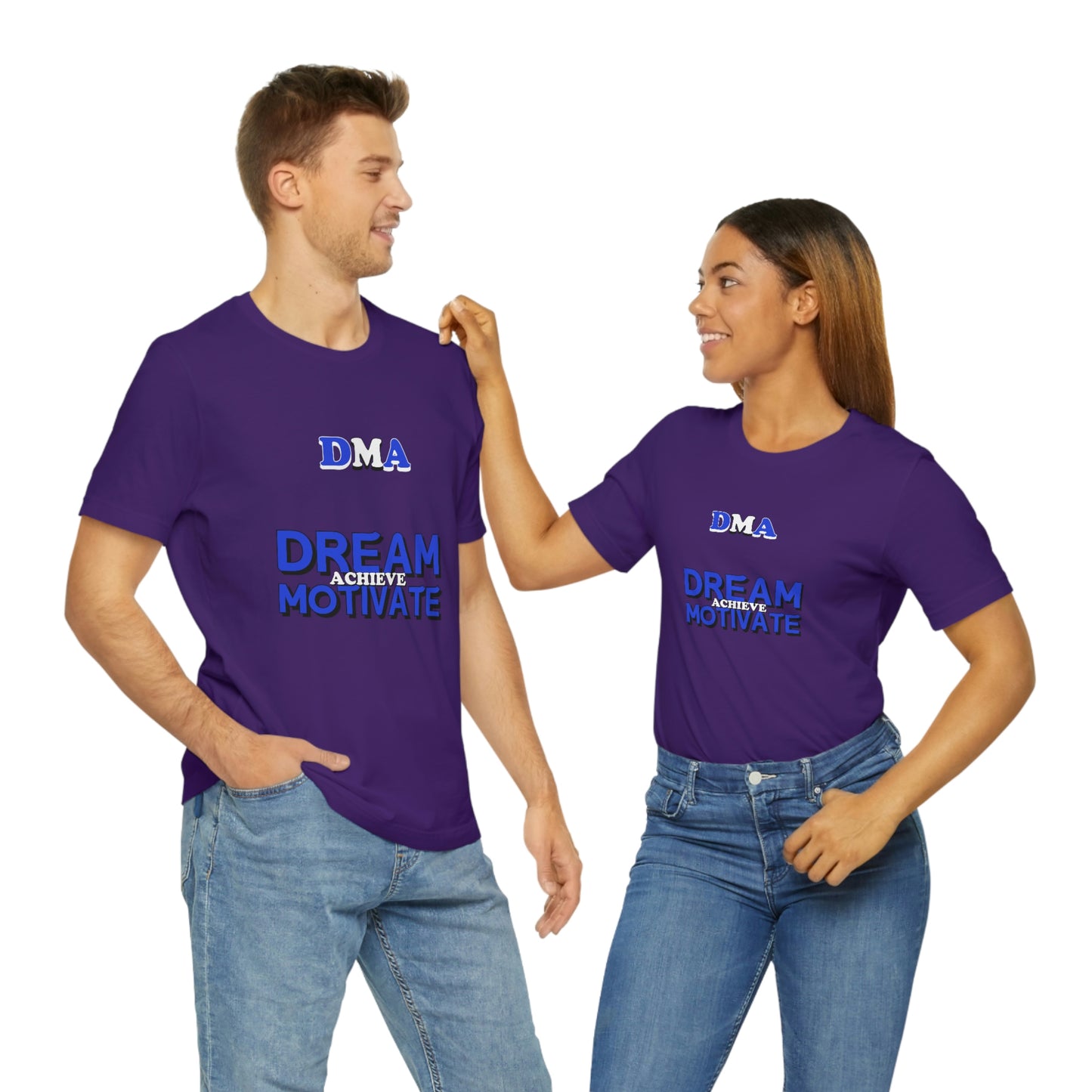 Unisex BLUE DMA Jersey Short Sleeve Tee