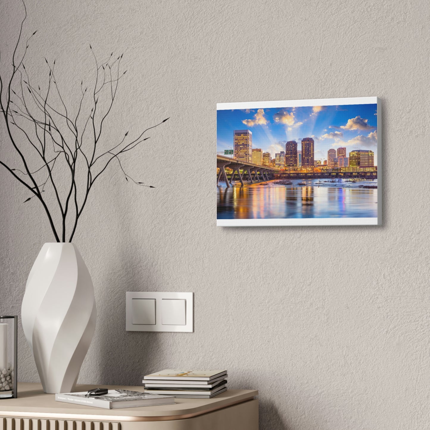 CITY LIFE Canvas Stretched, 1.5''