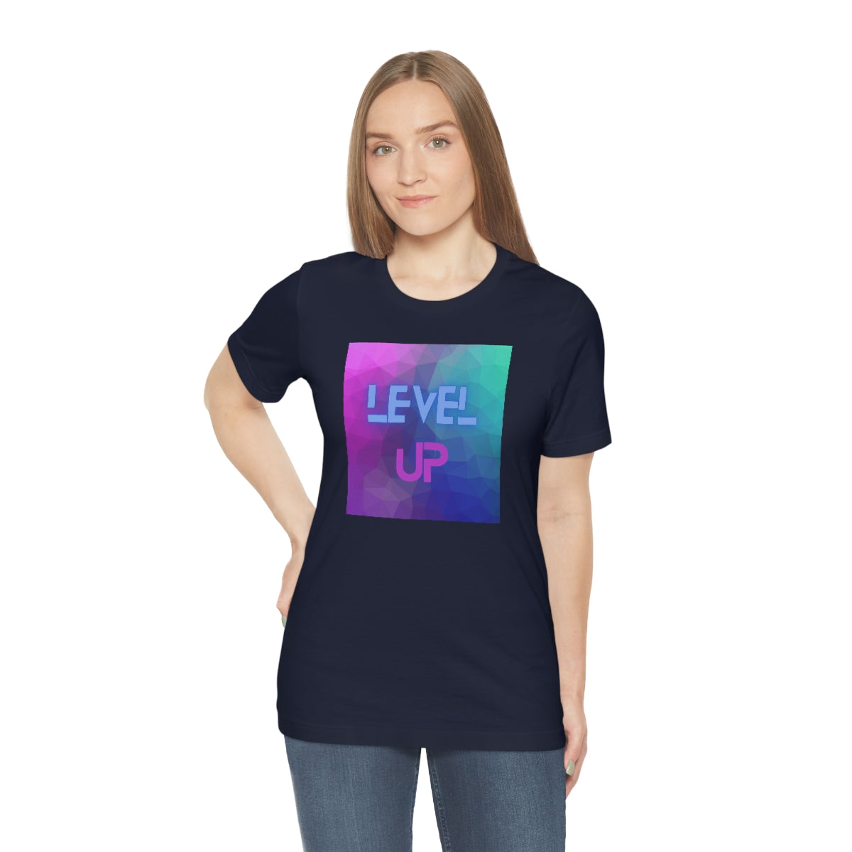 LEVEL UP Unisex Jersey Short Sleeve Tee