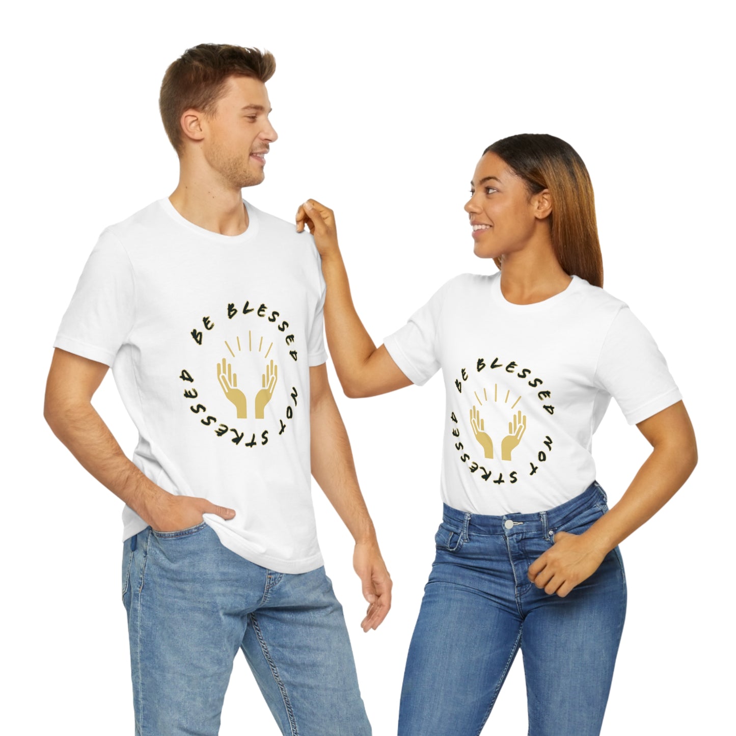 BE BLESSED Unisex Jersey Short Sleeve Tee