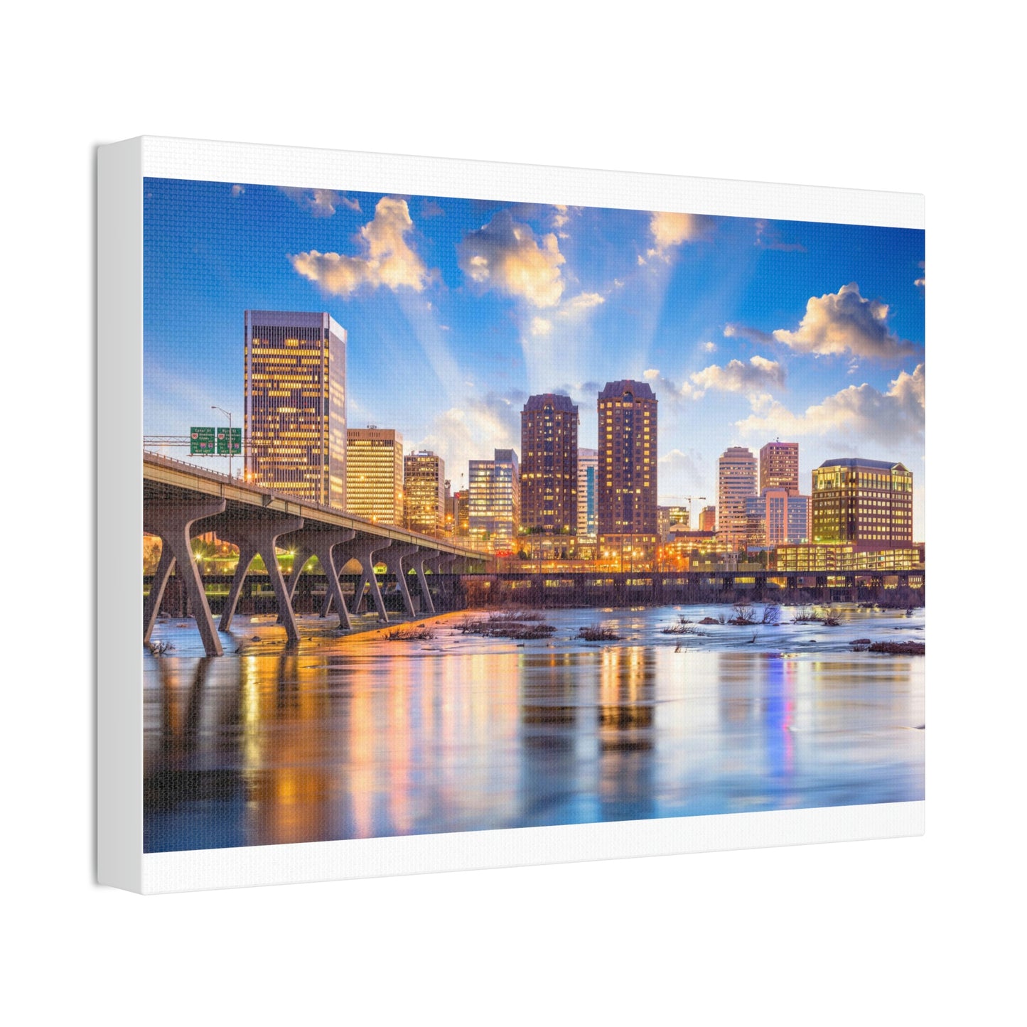 CITY LIFE Canvas Stretched, 1.5''