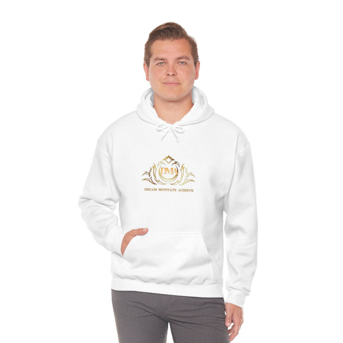 Branded Logo Unisex Heavy Blend™ Hooded Sweatshirt