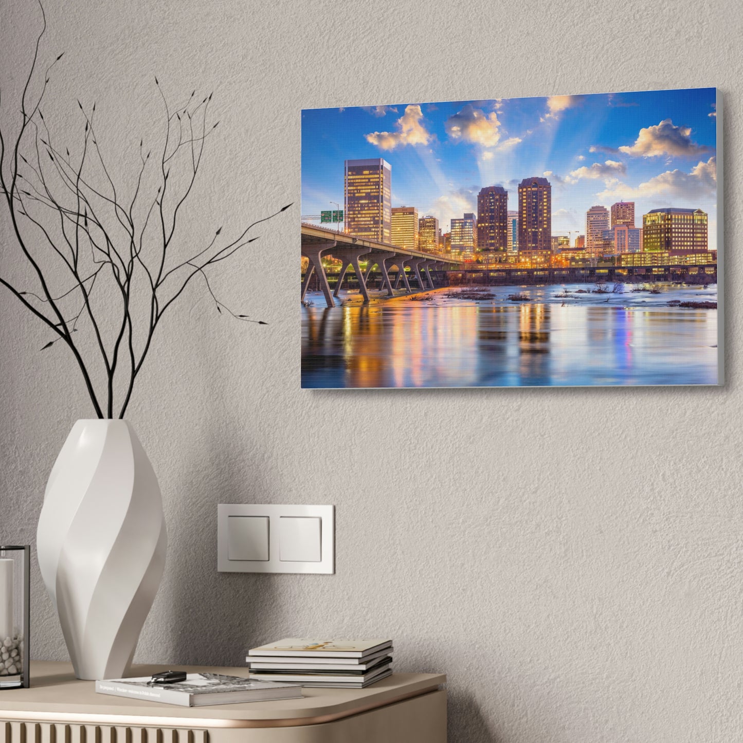 CITY LIFE Canvas Stretched, 1.5''
