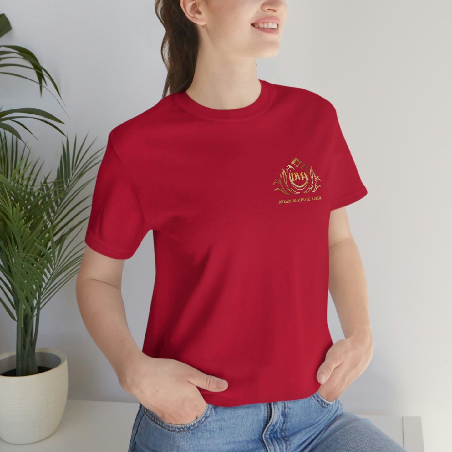 Branded Logo Unisex Jersey Short Sleeve Tee