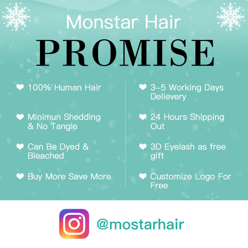 Monstar 1/3/4 613 Blonde Straight Hair Bundles Peruvian Remy Human Hair Extension Honey Blonde Bundles 8- 40 Inch Free Shipping