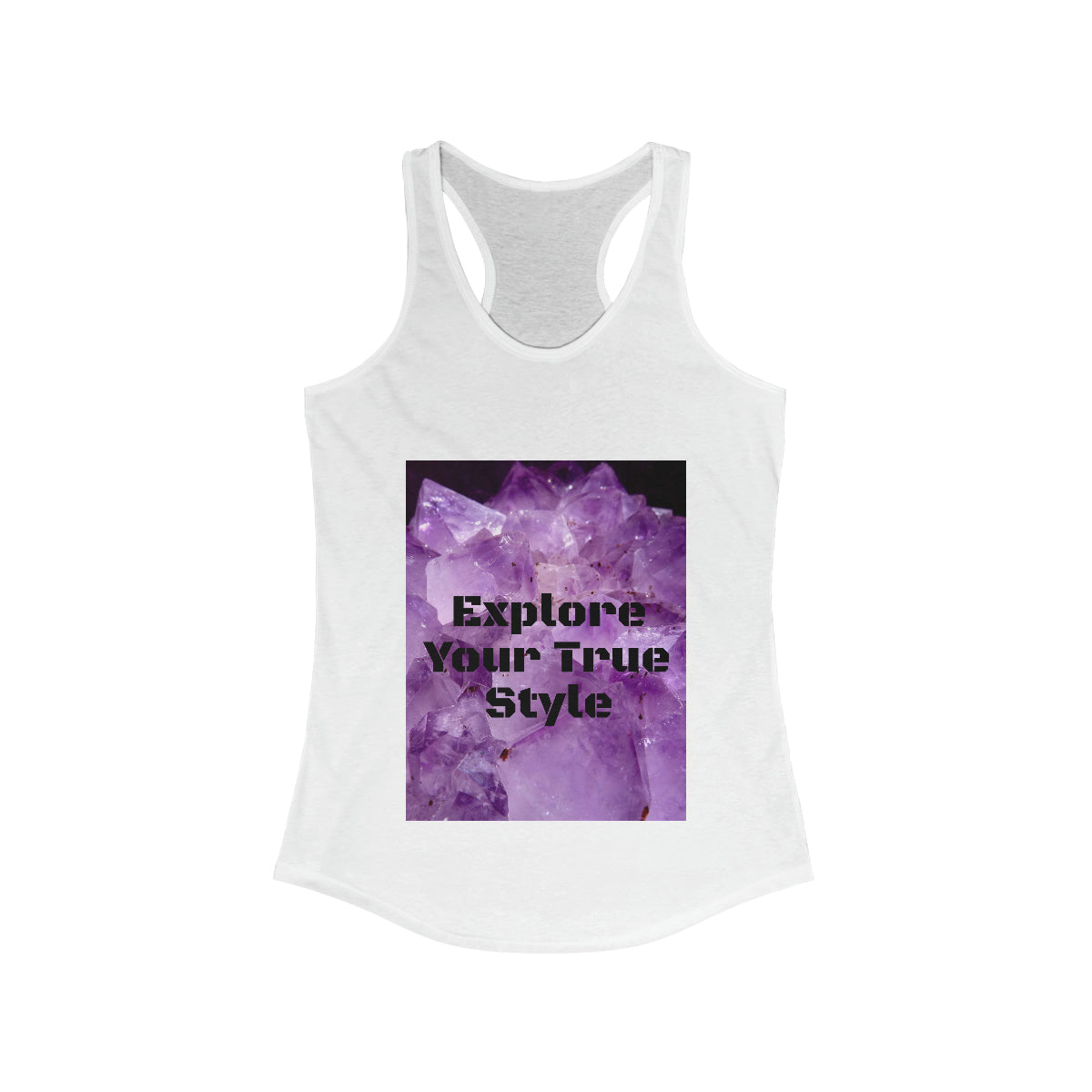 Explore your True Style Women's Ideal Racerback Tank