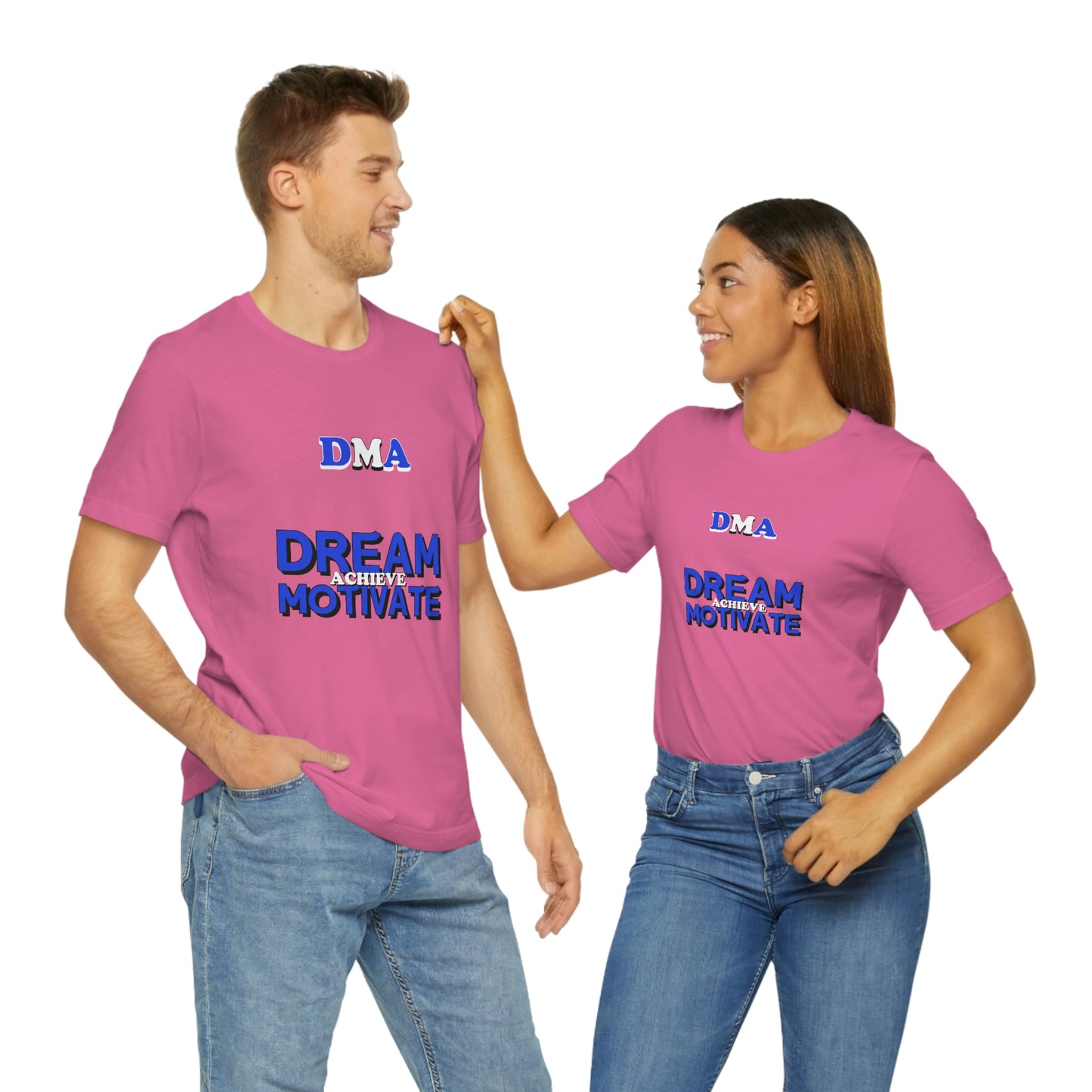 Unisex BLUE DMA Jersey Short Sleeve Tee