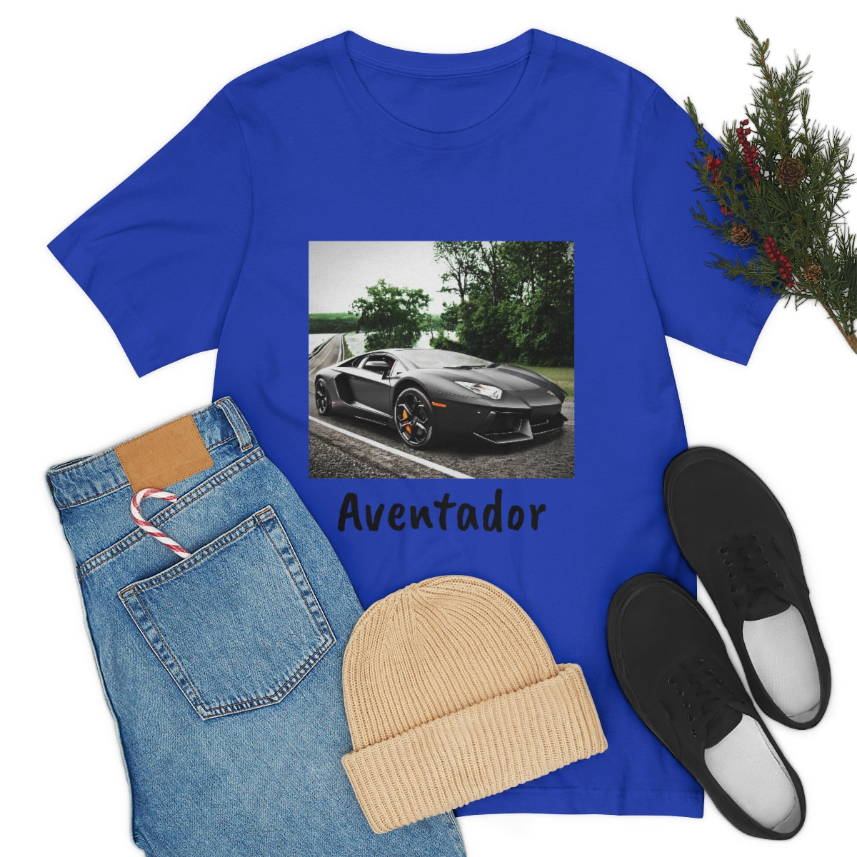 AVENTADOR Unisex Jersey Short Sleeve Tee