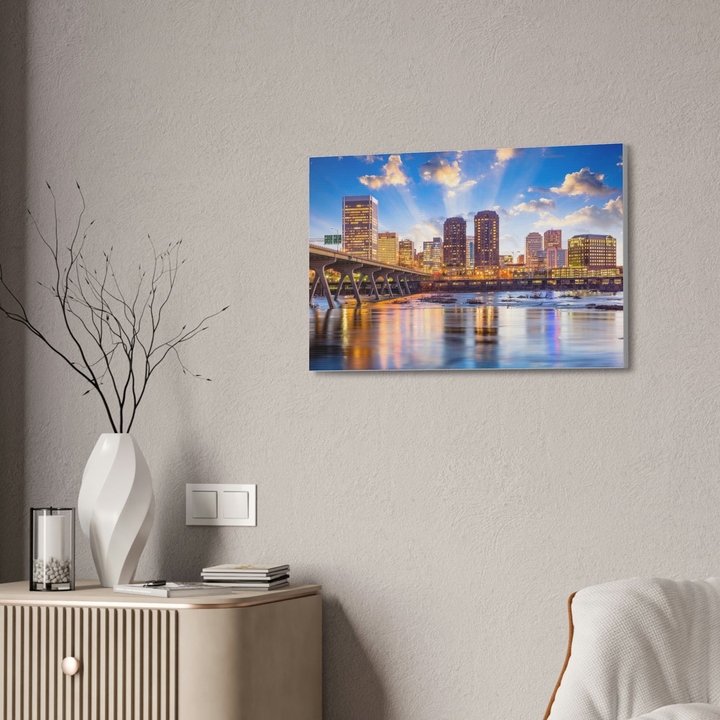 CITY LIFE Canvas Stretched, 1.5''