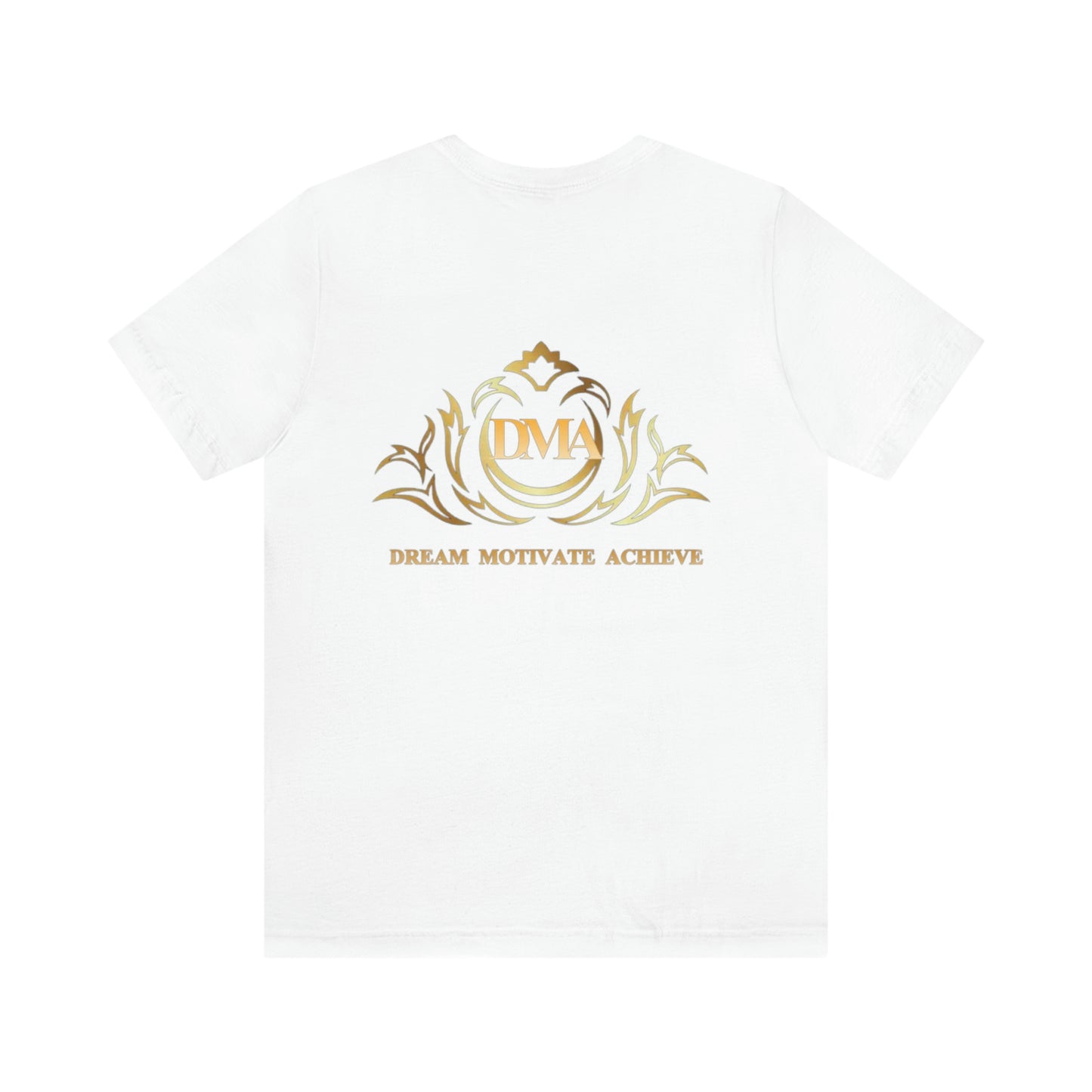 BRANDED Large Logo on back Unisex Jersey Short Sleeve Tee