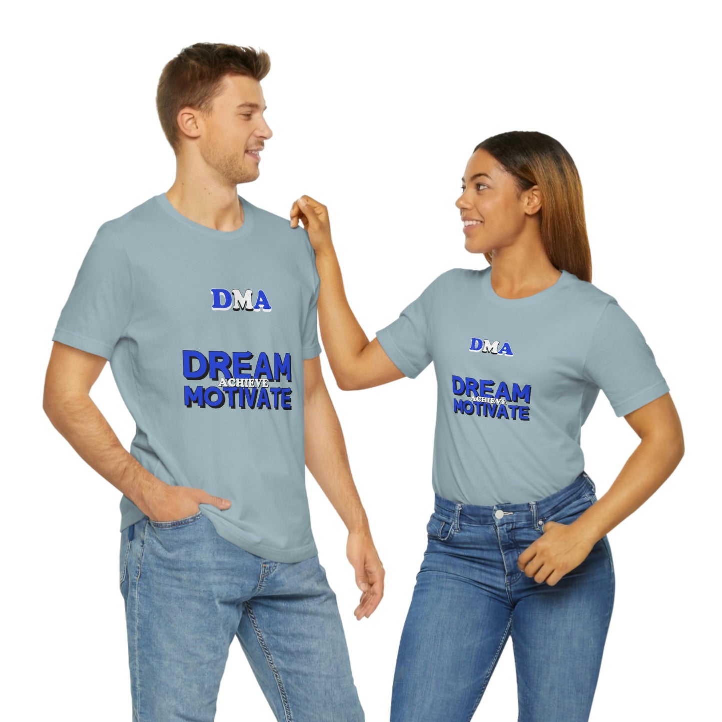 Unisex BLUE DMA Jersey Short Sleeve Tee