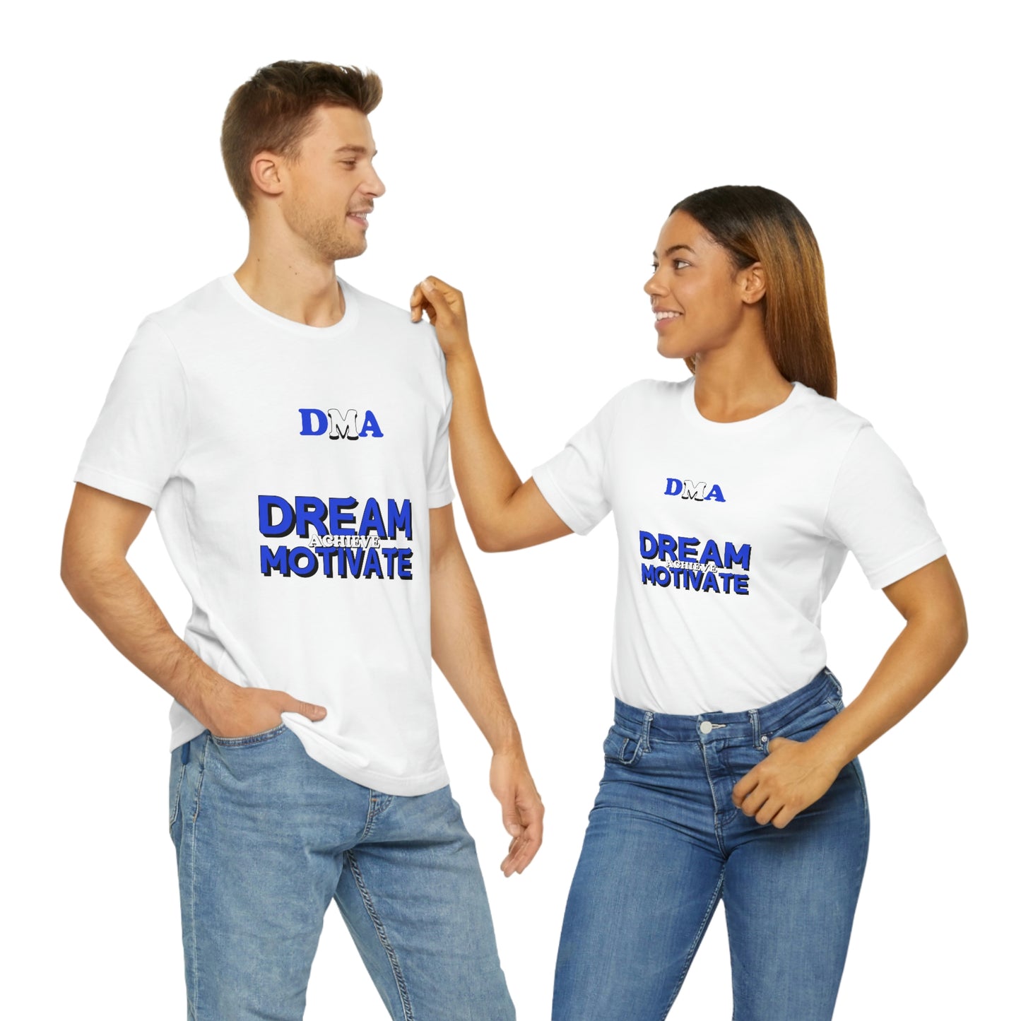 Unisex BLUE DMA Jersey Short Sleeve Tee