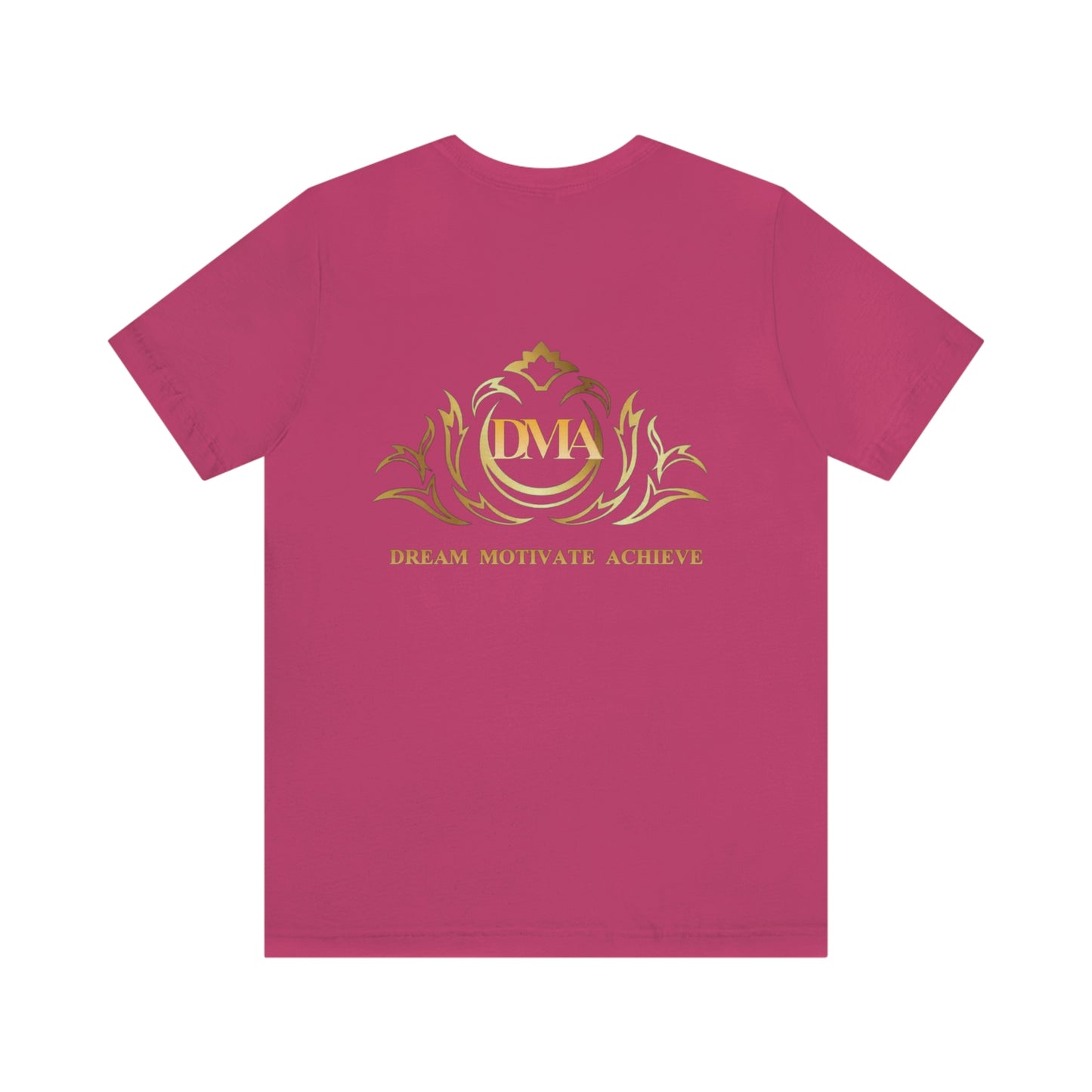 BRANDED Large Logo on back Unisex Jersey Short Sleeve Tee