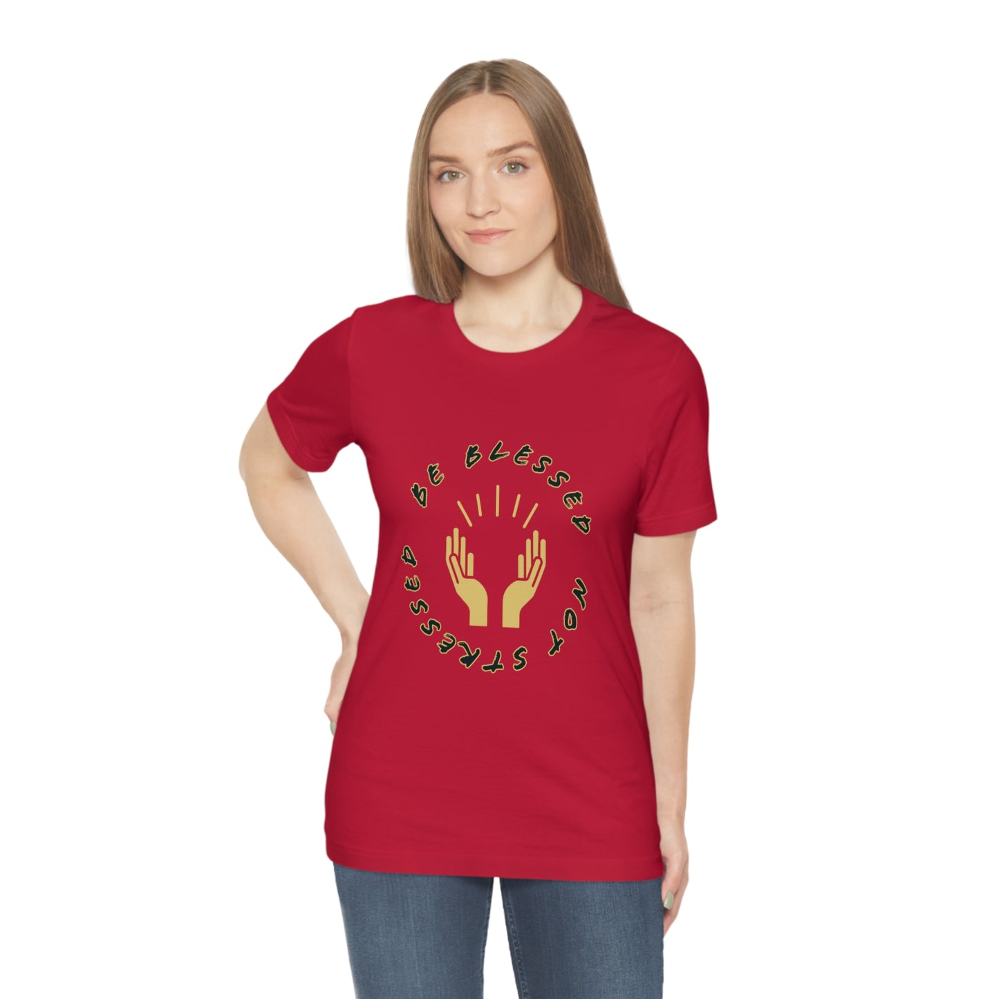 BE BLESSED Unisex Jersey Short Sleeve Tee