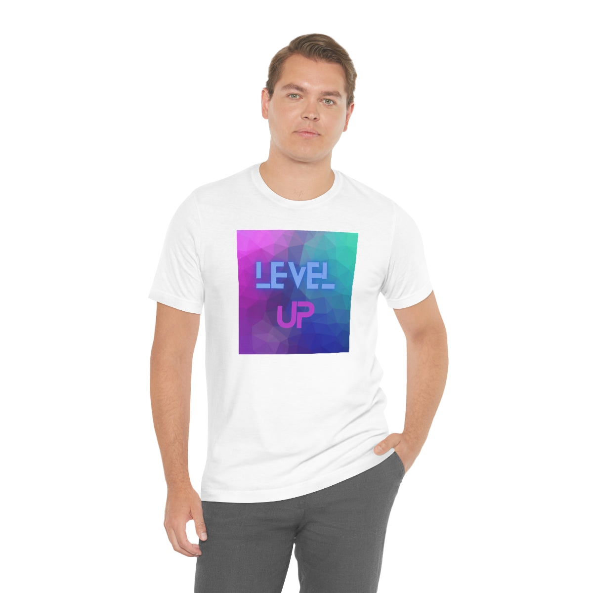 LEVEL UP Unisex Jersey Short Sleeve Tee