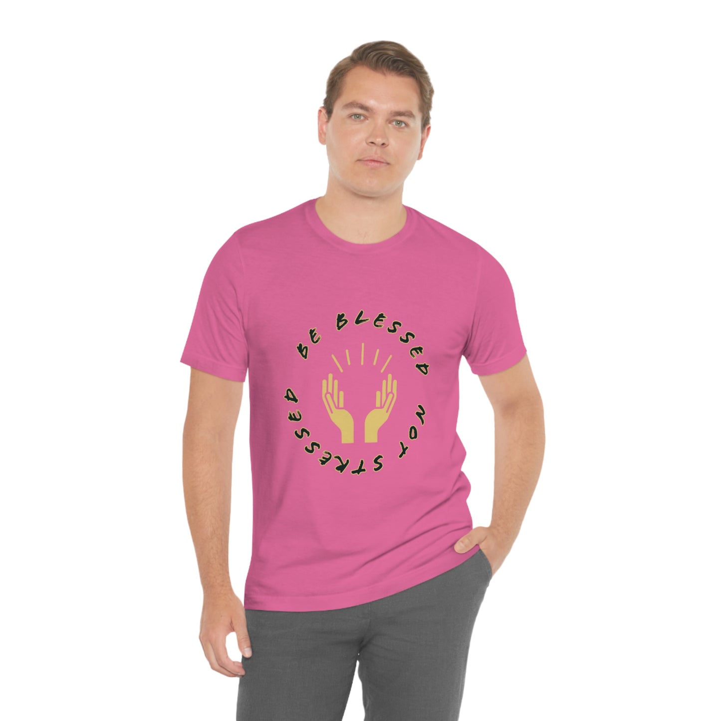 BE BLESSED Unisex Jersey Short Sleeve Tee