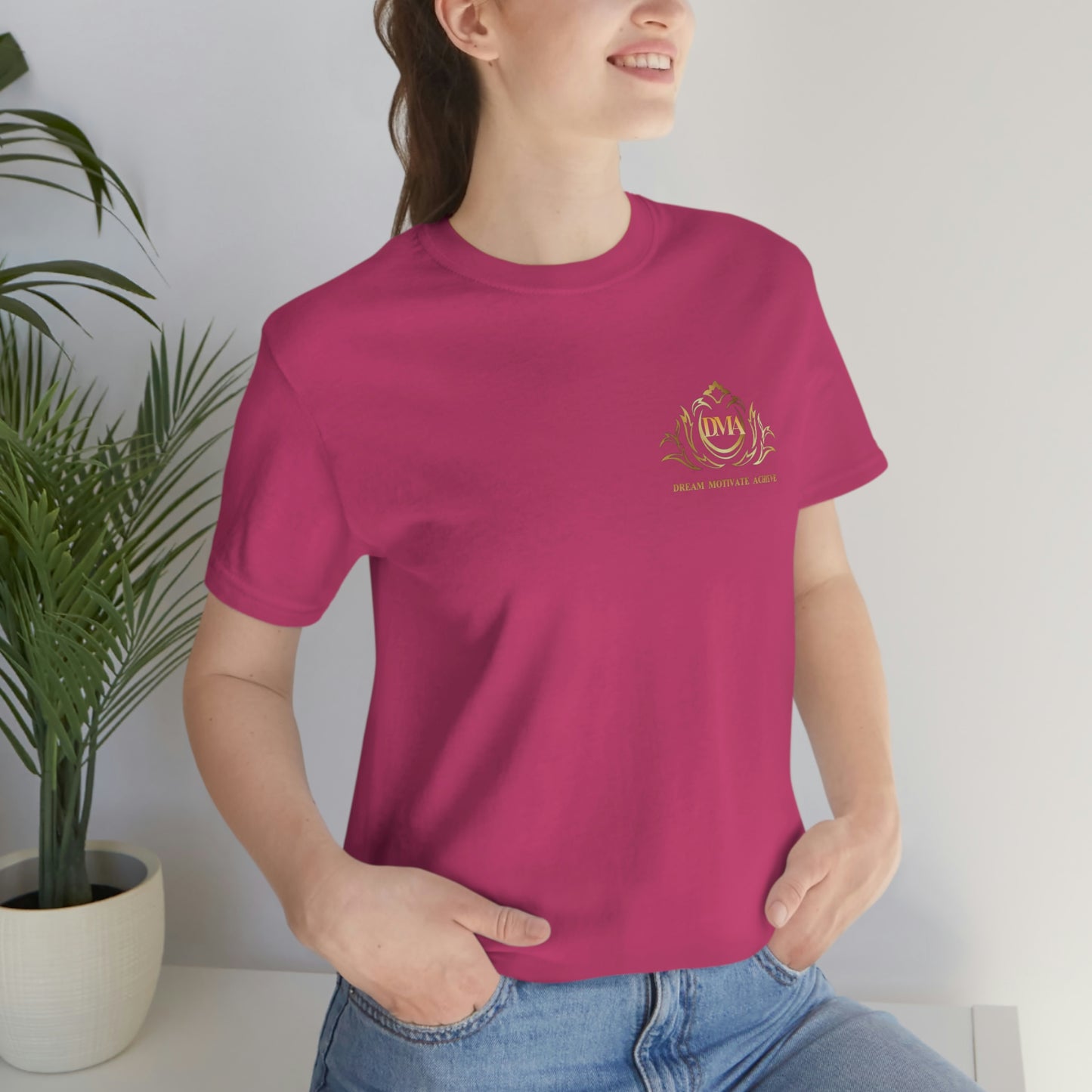 Branded Logo Unisex Jersey Short Sleeve Tee