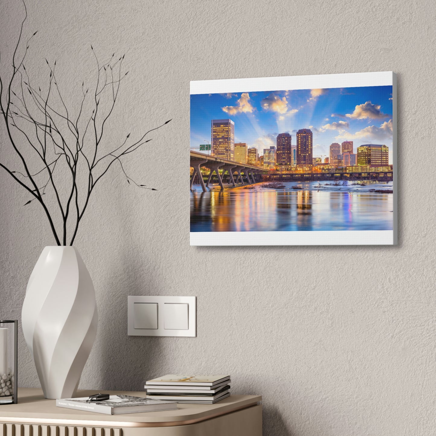 CITY LIFE Canvas Stretched, 1.5''