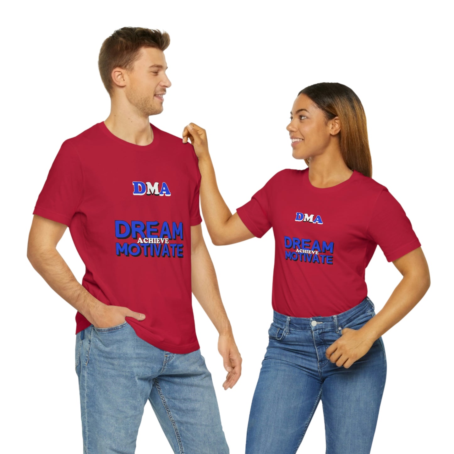 Unisex BLUE DMA Jersey Short Sleeve Tee